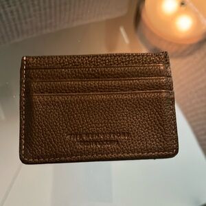 Never worn dark gray wallet by Bloomingdale’s